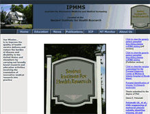 Tablet Screenshot of ipmms.org